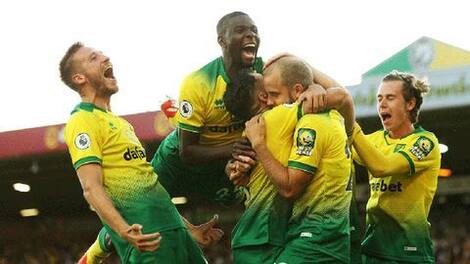 Norwich stun City 3-2 at home